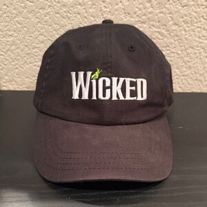 Wicked Defy Gravity Black Cotton Baseball Cap